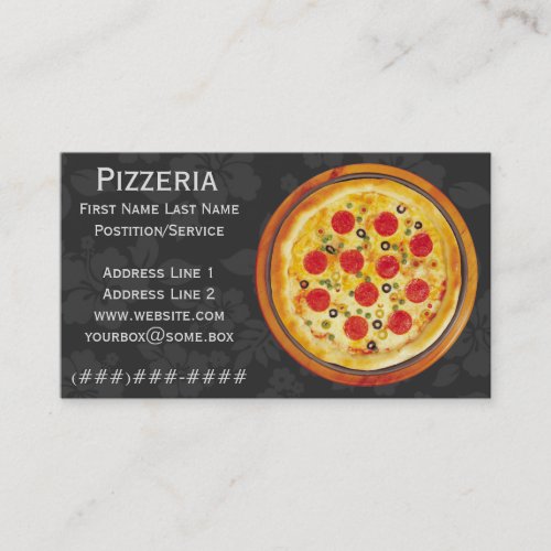 Pizzeria Business Card