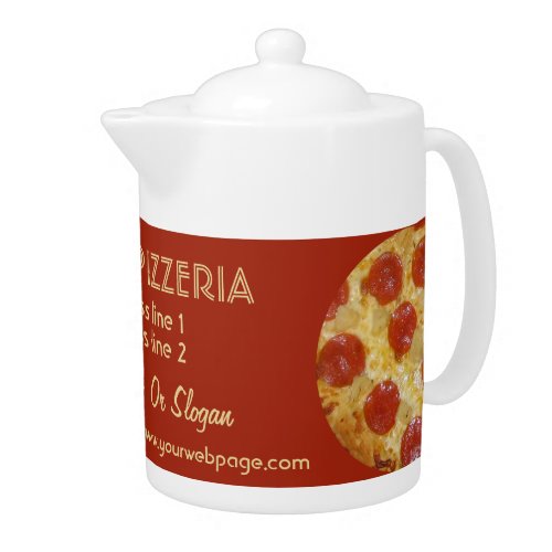 PIZZERIA custom teapot