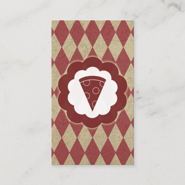 pizzeria diamonds loyalty card (Front)