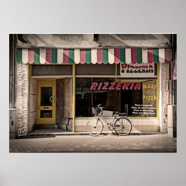 Pizzeria Poster (Front)