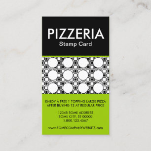 pizzeria stamp card