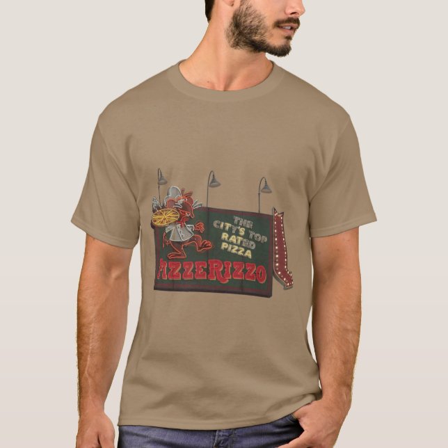 Pizzerizzo its rat pizza T-Shirt (Front)