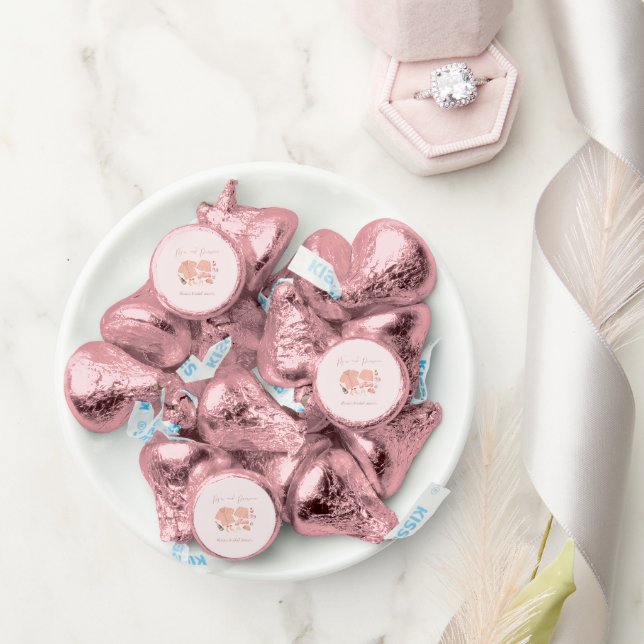 Pj and prosecco bridal shower hershey®'s kisses® (Wedding)