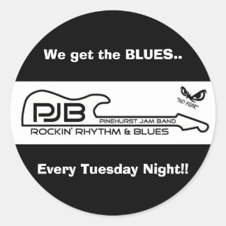 PJB 3 in. Sticker