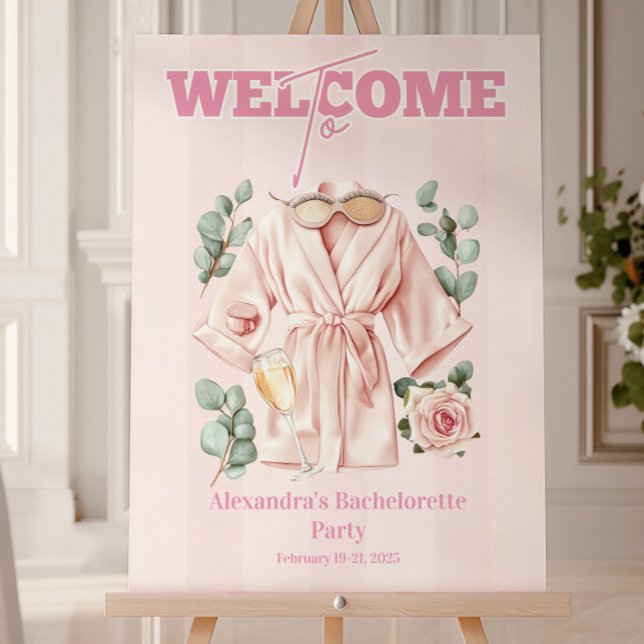 Pjs and Prosecco Bachelorette Foam Board (Creator Uploaded)