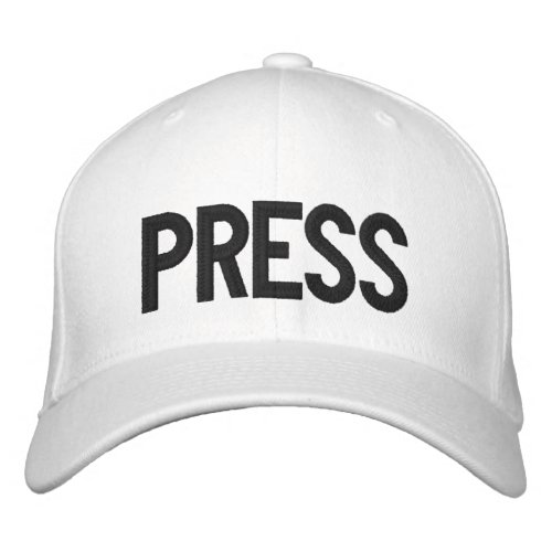 PJs PRESS _ Embroidered Hat