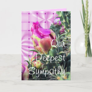Pk Cactus Bloom-customize for any occasion Card