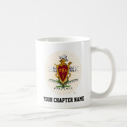 PKA Crest Color Weathered Coffee Mug