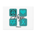PKD Hope Love Inspire Awareness Postcard