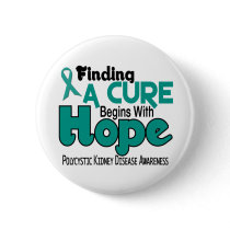 PKD Polycystic Kidney Disease HOPE 5 Button