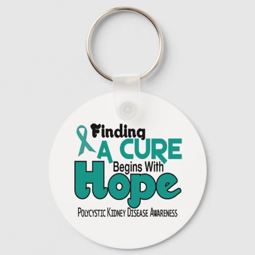 PKD Polycystic Kidney Disease HOPE 5 Keychain