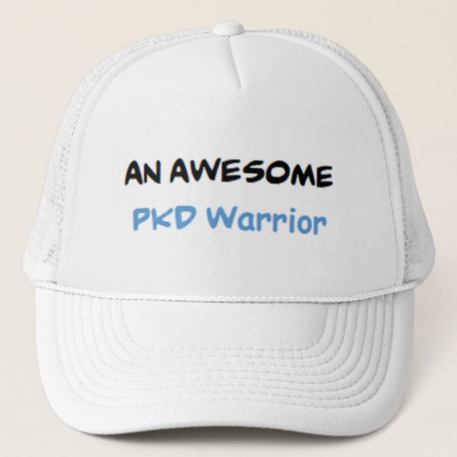 pkd warrior awesome trucker hat
