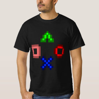 PL4 PLaystation Game Controller Button T-Shirt