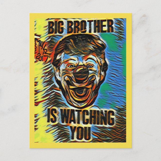 PL#958584 Big Brother is Watching Postcard (Front)