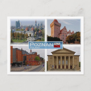 PL Poland - Poznan - Postcard