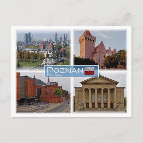 PL Poland _ Poznan _ Postcard