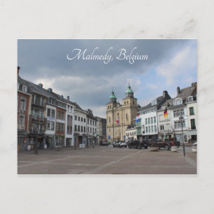 Place Albert 1er, Malmedy, Belgium Postcard