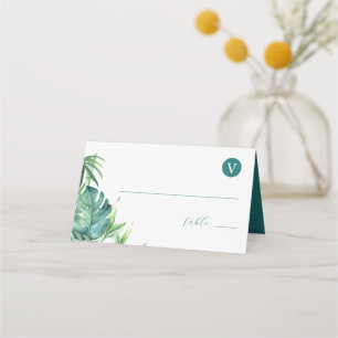 Place Cards Tropical Destination Wedding Theme