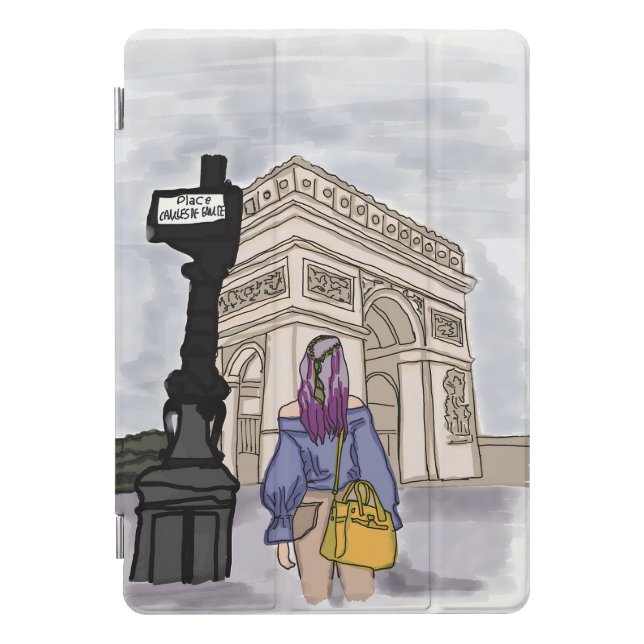 Place Charles de Gaulle Paris. iPad Pro Cover (Front)