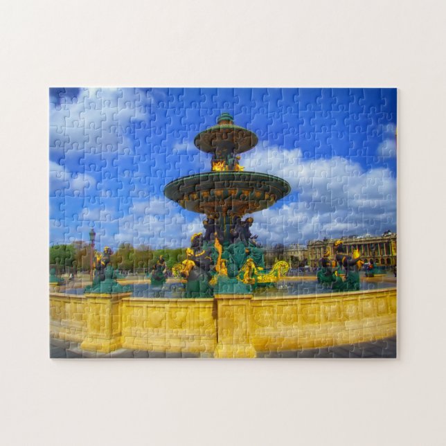 Place de la Concord Paris. Jigsaw Puzzle (Horizontal)