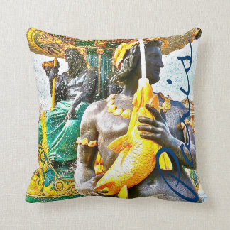 Place de la Concorde designer collection Throw Pillow