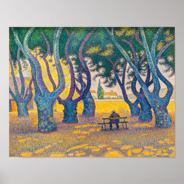 Place des Lices, St. Tropez | Paul Signac | Poster (Front)