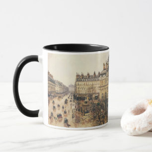 Place du Theatre Francais, Paris Rain by Pissarro Mug