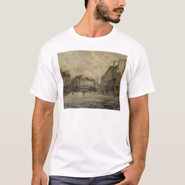 Place Maubert, Paris, 1888 T-Shirt (Front)