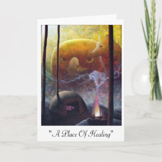 place of healing thank you card