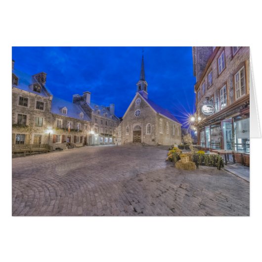 Place Royale at dawn Cards (Front Horizontal)