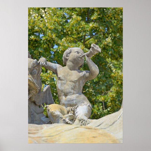 place Stanislas in center of Nancy, France Poster (Front)