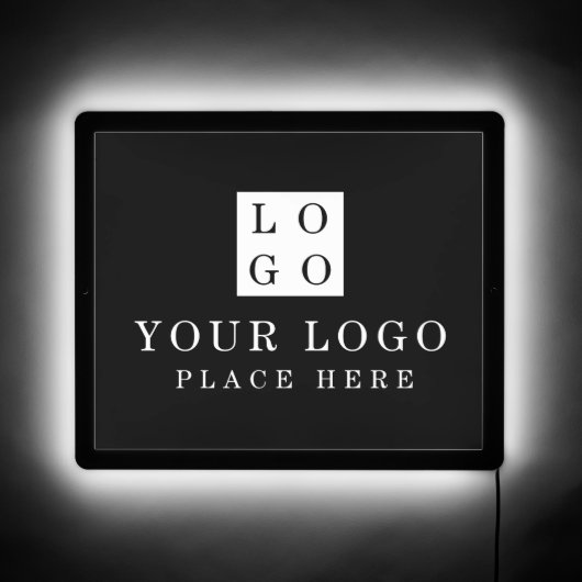 Place Your Logo Here Business Professional Company LED Sign (Front)