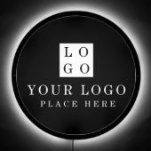 Place Your Logo Here Business Professional Company LED Sign (Front)