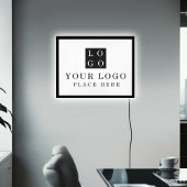 Place Your Logo Here Business Professional Company LED Sign