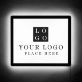 Place Your Logo Here Business Professional Company LED Sign (Front)
