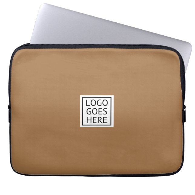 Place Your Logo Here Personalized  Laptop Sleeve (Front)