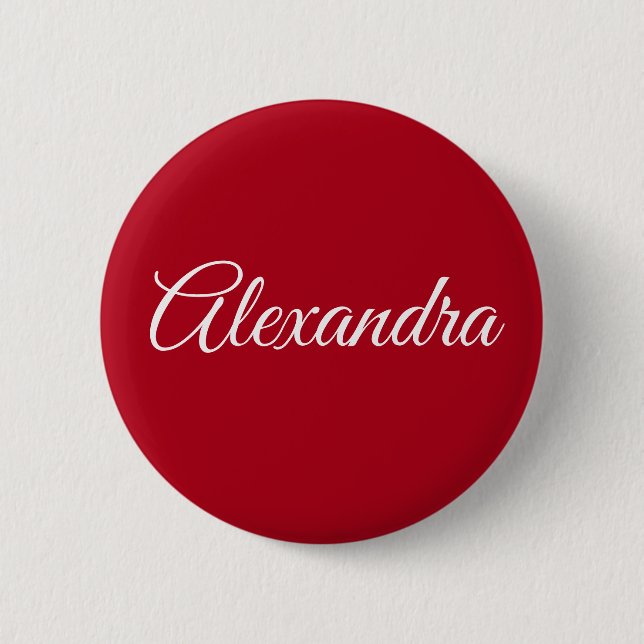 place your name button (Front)