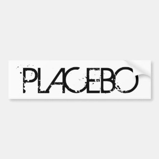 Placebo Bumber Sticker