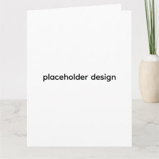placeholder card
