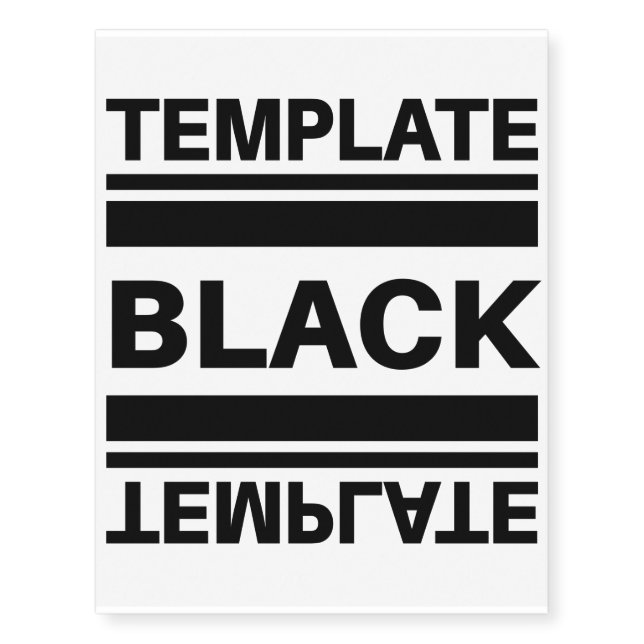 placeholder_image temporary tattoos (Front)