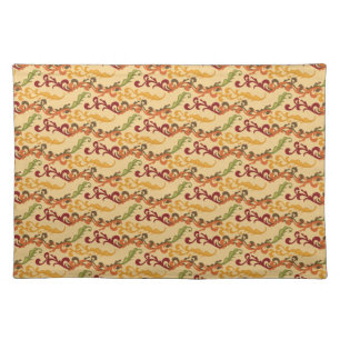 Placemat-Autumn Leaves Cloth Placemat