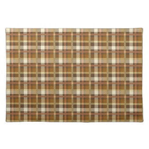 Placemat-Autumn Plaid Cloth Placemat