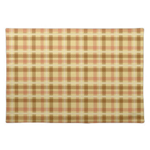 Placemat-Autumn Plaid Cloth Placemat