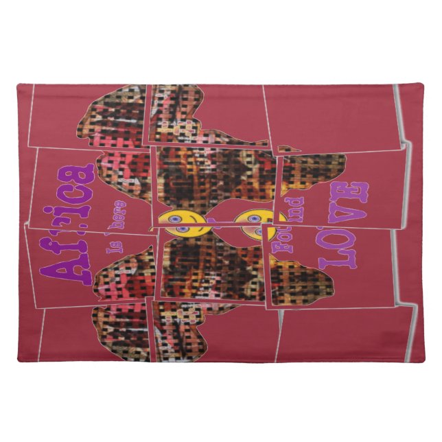 Placemat Cloth Place Mat (Front)