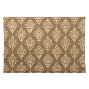 Placemat-Damask Print Cloth Placemat