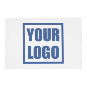 Placemat Double Sided Business Logo