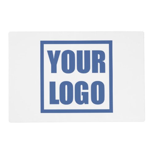 Placemat Double Sided Business Logo