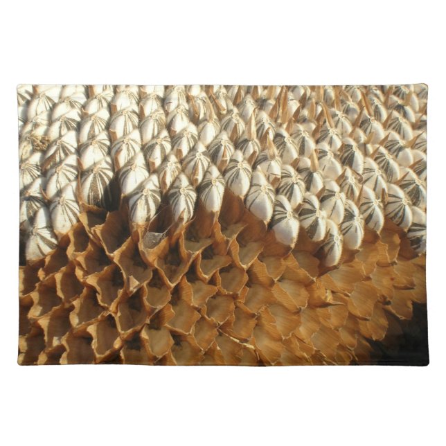 Placemat - Dried Sunflower (Front)