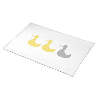Placemat Duck Duck Gray Duck