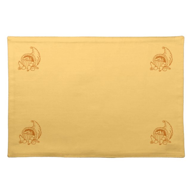 Placemat - Fall Harvest (Front)